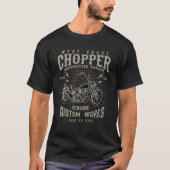West Coast Chopper Motorcycle Garage Funny Tシャツ (正面)