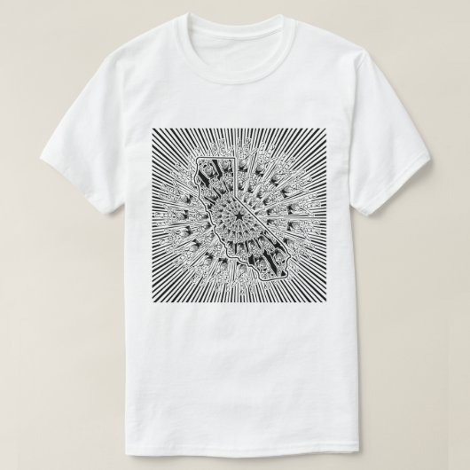 West Coast Love Tシャツ (デザイン正面)