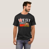 West Coast -- Tシャツ (正面フル)