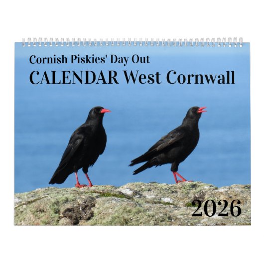 West Cornwall Photography Cornish Piskies' Day Out カレンダー (カバー)
