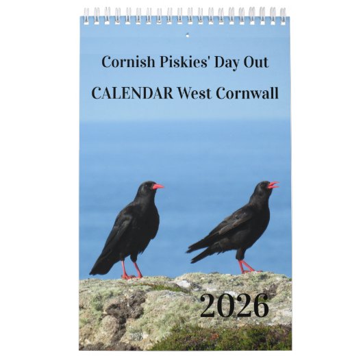West Cornwall Photography Cornish Piskies' Day Out カレンダー (カバー)