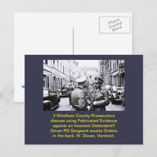 West Dover Windham County：はがき ポストカード (正面/裏面)