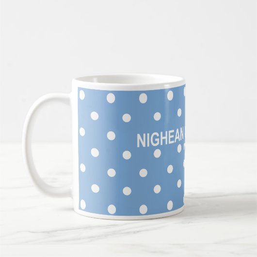 West End Girl (Nighean Ceann An Iar in Gaelic) コーヒーマグカップ (左)