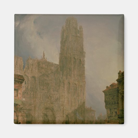 West Front of Notre Dame, Rouen マグネット (正面)
