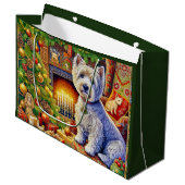West Highland Terrier  ラージペーパーバッグ (正面アングル)