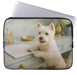 West Highland Terrier Laptop Sleeve ラップトップスリーブ