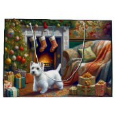 West Highland Terrier  Large Gift Bag ラージペーパーバッグ (裏面)