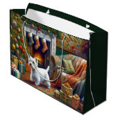 West Highland Terrier  Large Gift Bag ラージペーパーバッグ (裏面アングル)