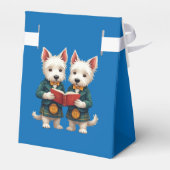West Highland Terriers Burns Supper Reading Poetry フェイバーボックス (裏面サイド)