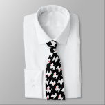 West Highland Terriers in Red Bowties Funny ネクタイ<br><div class="desc">Funny West Highland Terrier Christmas Holiday Party necktie.</div>