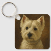 West Highland White Terrier キーホルダー (正面)