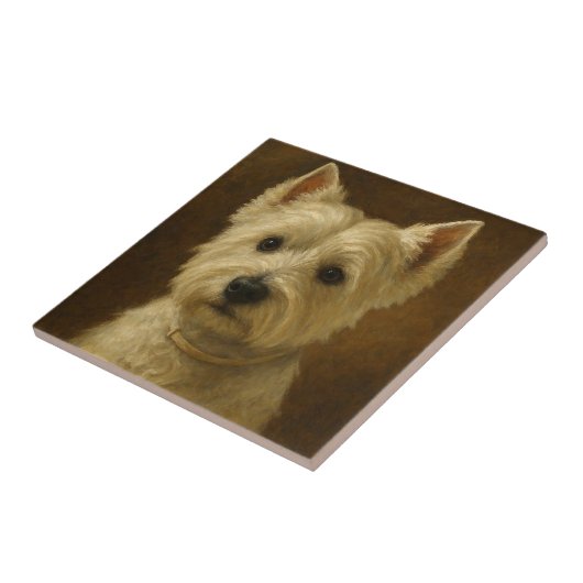 West Highland White Terrier タイル (側面)