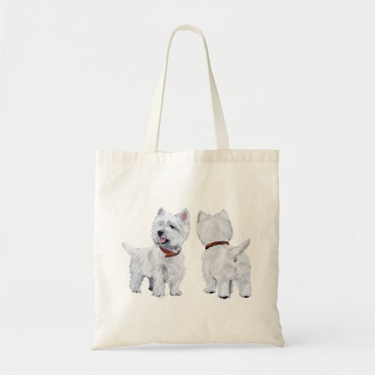 West Highland White Terrier トートバッグ (正面)