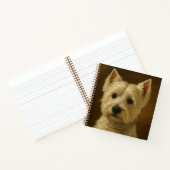 West Highland White Terrier ノートブック (内部)