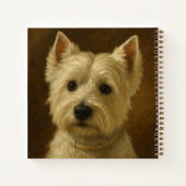 West Highland White Terrier ノートブック (裏面)