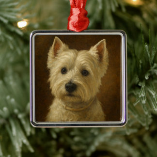 West Highland White Terrier メタルオーナメント