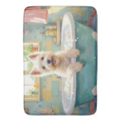West Highland White Terrier Bath Time Cute  バスマット (正面縦)