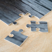 West Highland White Terrier Dogs Christmas Snow  ジグソーパズル (側面)