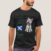 West Highland White Terrier Origin Funny Westie Do Tシャツ (正面)