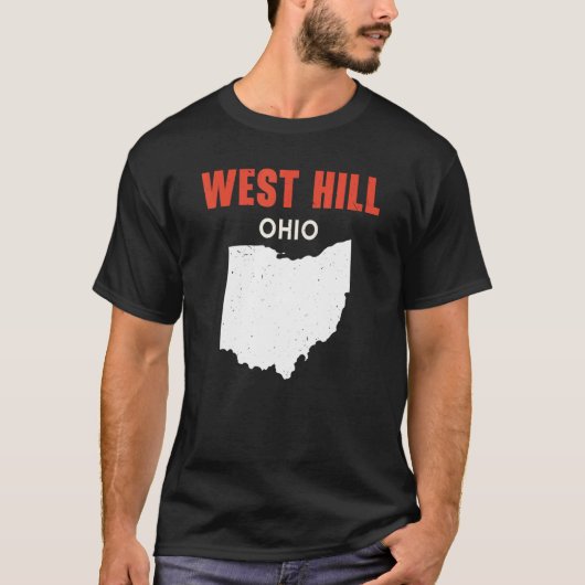 West Hill Ohio USA State America Travel Ohioan Tシャツ (正面)