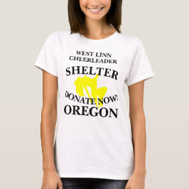 WEST LINN CHEERLEADER SHELTERがオレゴン州に寄贈 Tシャツ