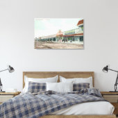 West Main StreetTurlockのビュー（カリフォルニア州） キャンバスプリント (インサイチュ (寝室))