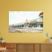 West Main StreetTurlockのビュー（カリフォルニア州） キャンバスプリント (インサイチュ (リビング))