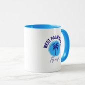West Palm Beach Florida Coffee Mug マグカップ (正面右)