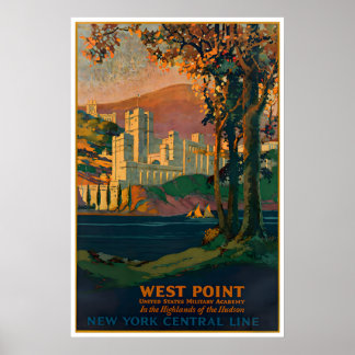 West Point Art Military Academy Print New York ポスター