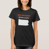West Pottsgrove Pennsylvania USA State America Tra Tシャツ (正面)