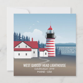 West Quoddy Head Lighthouse カード