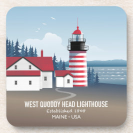West Quoddy Head Lighthouse コースター