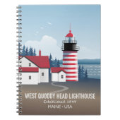 West Quoddy Head Lighthouse ノートブック (正面)