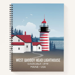 West Quoddy Head Lighthouse ノートブック