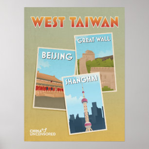 West Taiwan Poscards Poster 18" x 24" ポスター