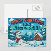 WEST VIRGINIAはがき ポストカード (正面/裏面)