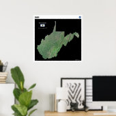 West Virginia ポスター (ホームオフィス)