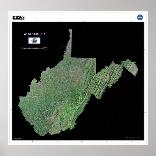 West Virginia ポスター (正面)