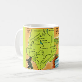  West Virginia Monongahela Valley Mug コーヒーマグカップ