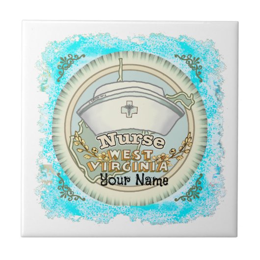 West Virginia Nurse タイル (正面)