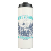 West Virginia The Mountain State タンブラー (正面)