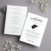 West Virginia Wedding Welcome Letter & Itinerary