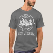 West Virginia Whitewater Rafting Premium Tシャツ (正面)