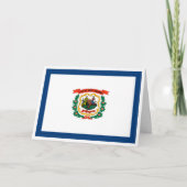 West Virginian Flag, Flag of West Virginia カード (正面)