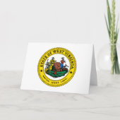 West Virginian Seal, Seal of West Virginia カード (正面)