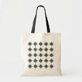 West Wind Postcards' Compass Logo Pattern Tote Bag トートバッグ (正面)