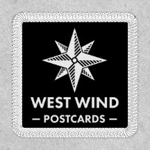 West Wind White Logo Essentials Patch