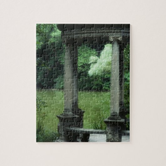 Westburyの古い庭の愛の寺院 ジグソーパズル (縦)