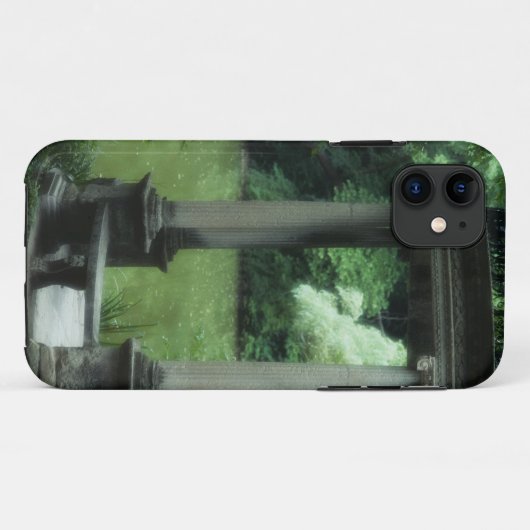 Westburyの古い庭の愛の寺院 Case-Mate iPhoneケース (裏面(横))