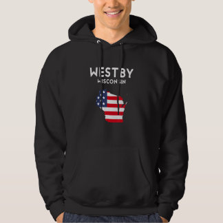 Westby Wisconsin USA State America Travel Wisconsi パーカ